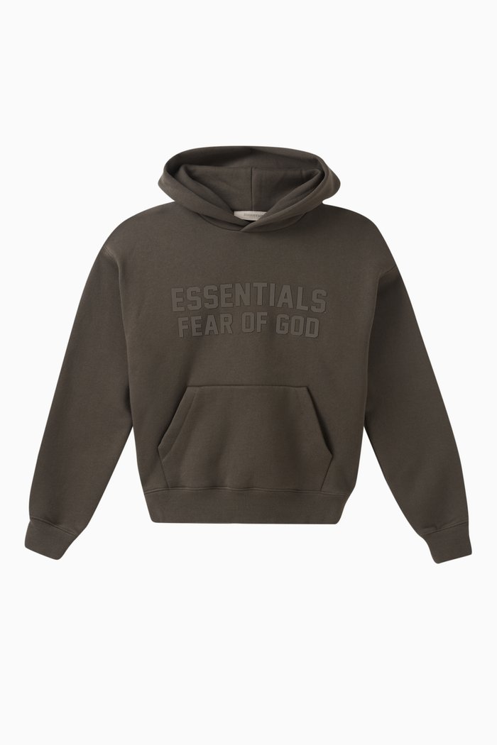 

Logo Hoodie in Cotton-fleece, Black