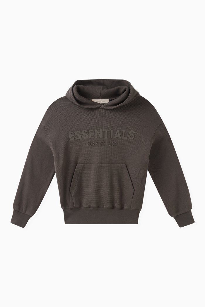 

Logo Hoodie in Cotton, Black
