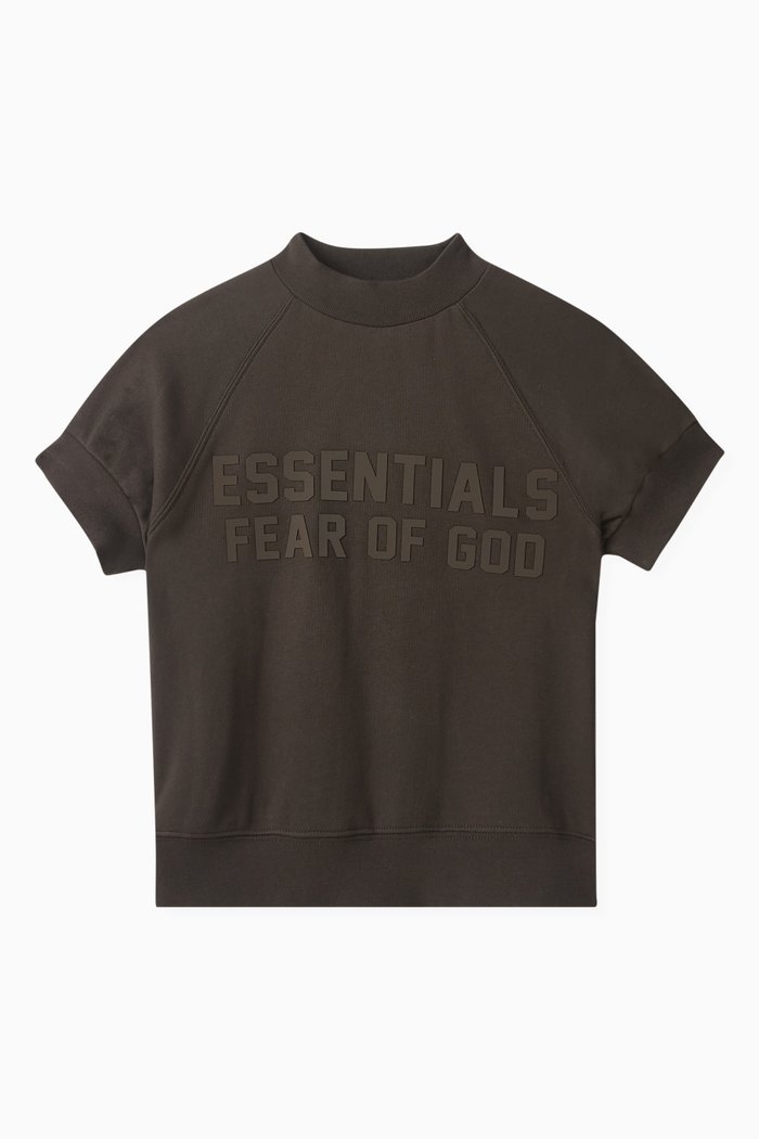 

Essentials Sweatshirt in Heavyweight Fleece, Black