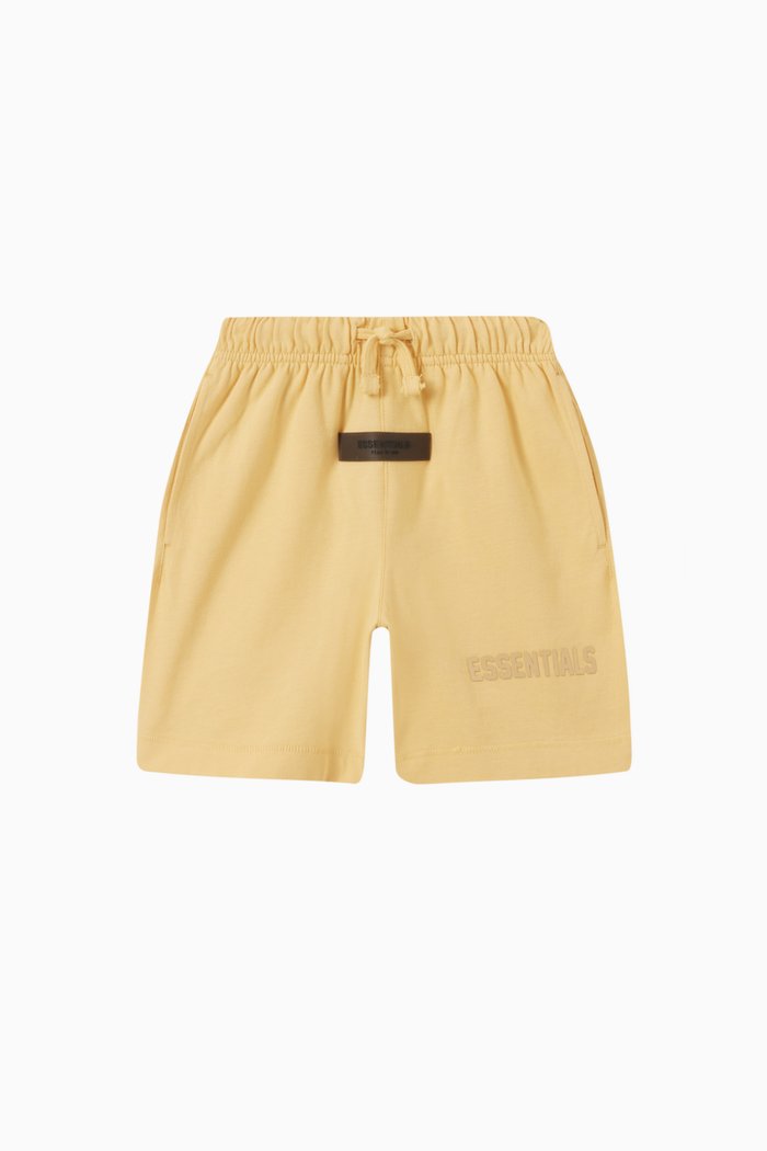 

Logo Shorts in Cotton-jersey, Yellow
