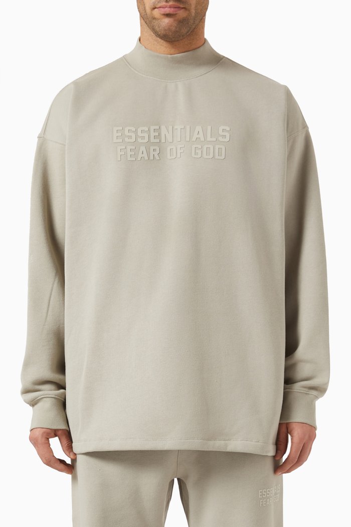 

Logo Sweatshirt in Cotton-fleece, Grey