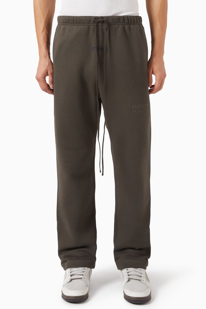 

Logo Sweatpants in Cotton-fleece, Black