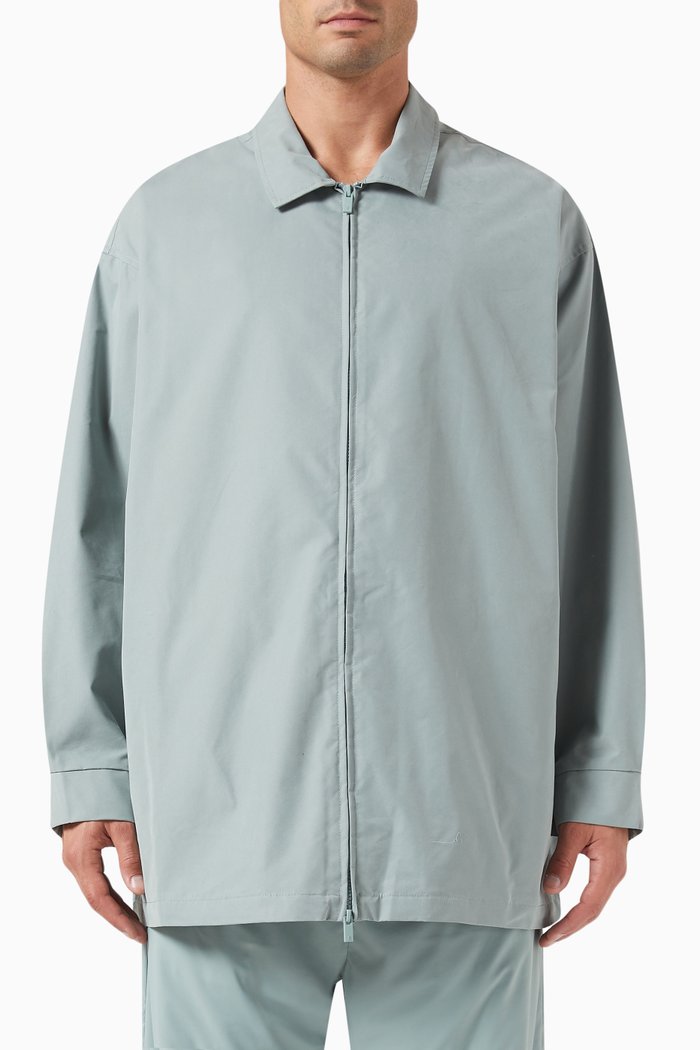 

Barn Jacket in Cotton Woven-twill, Blue