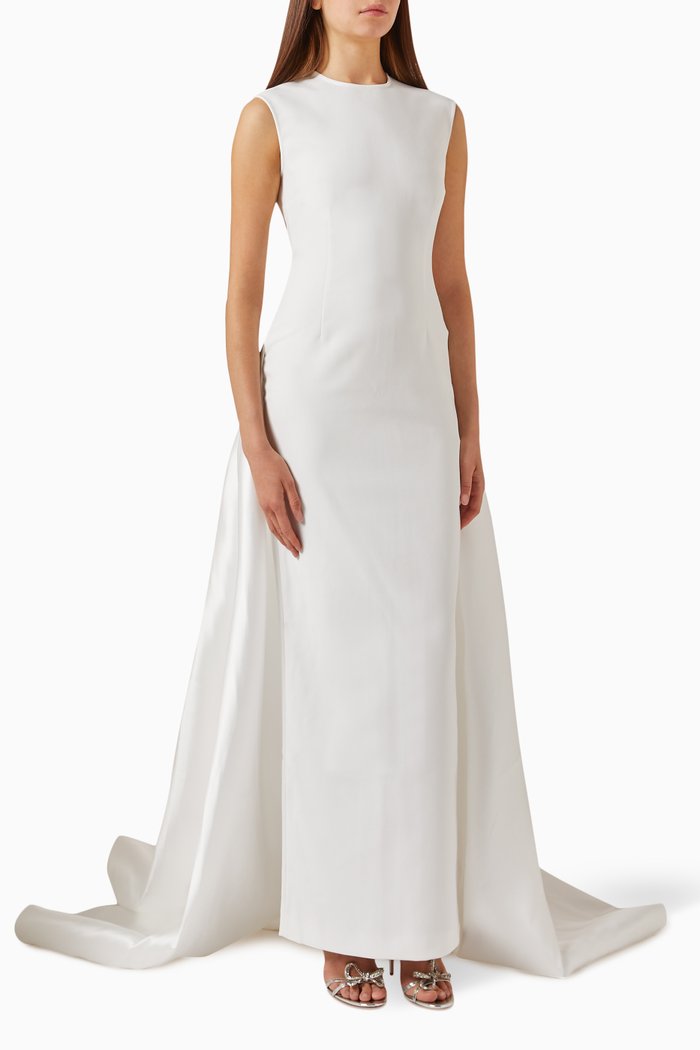 

Flor Maxi Dress, Neutral