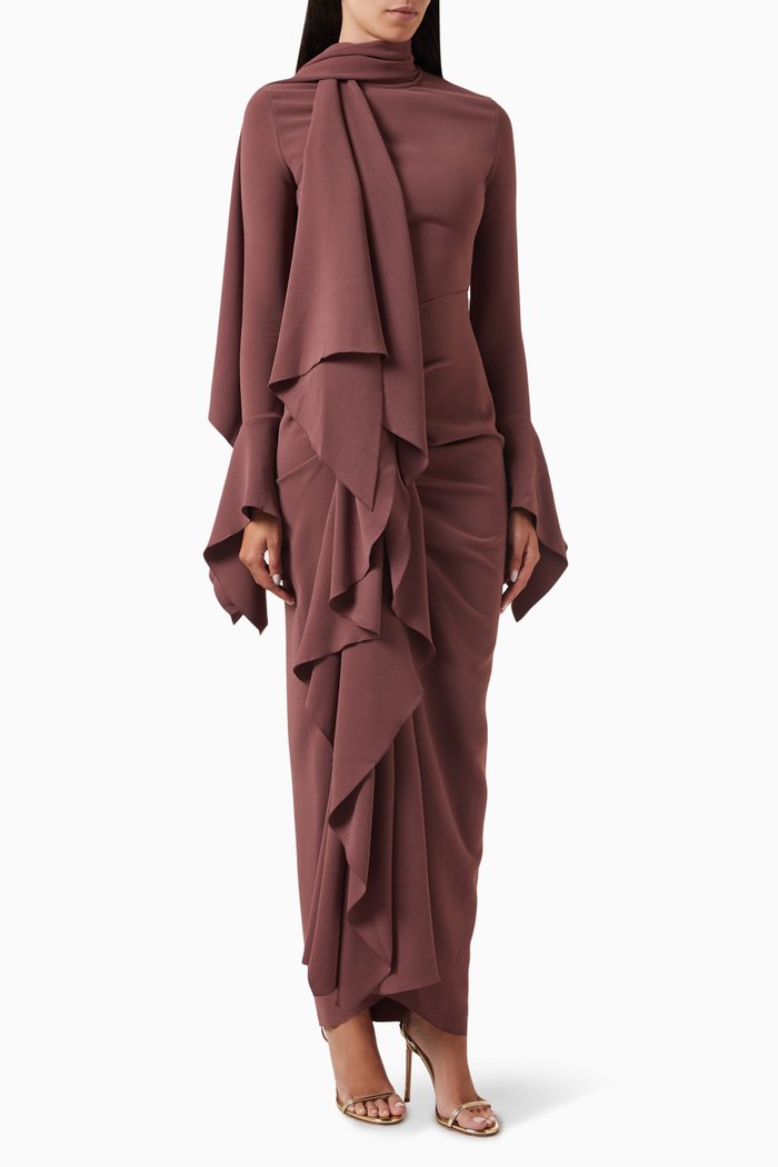 

Nella Maxi Dress, Brown