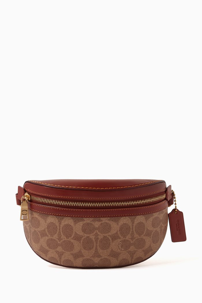 

Bethany Belt Bag in Signature Canvas, Neutral