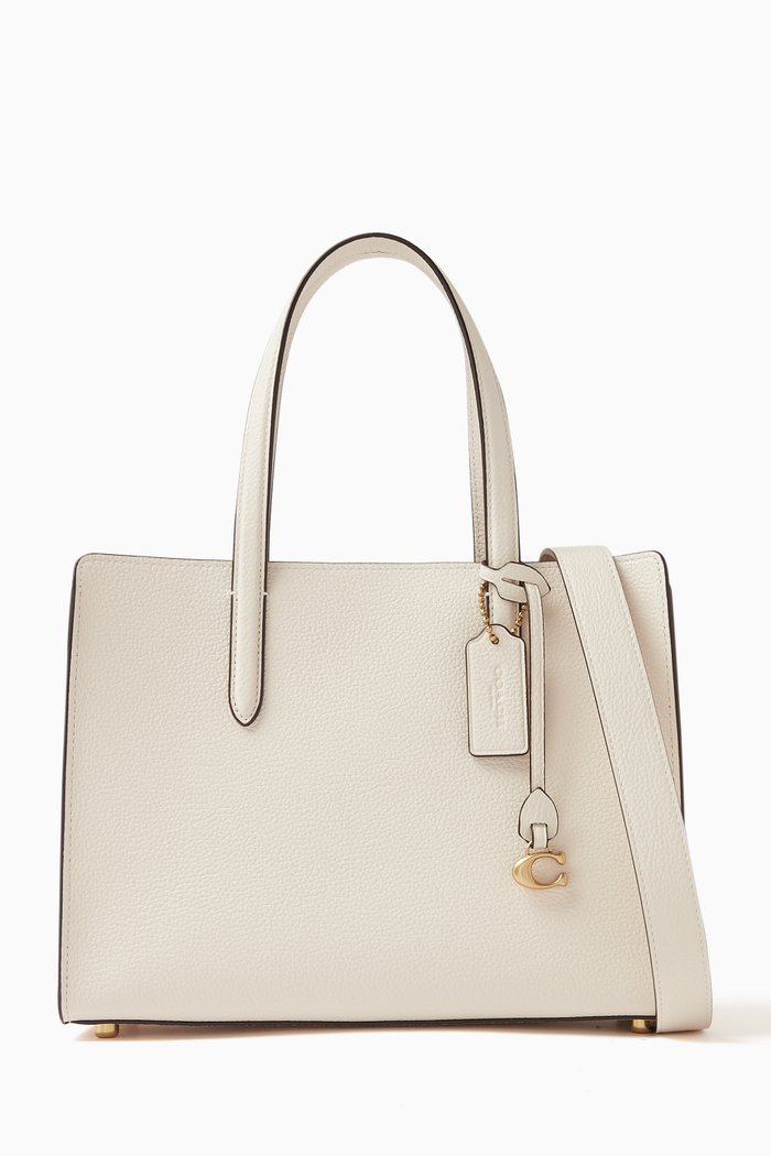

Carter Cary 28 Bag in Leather, White