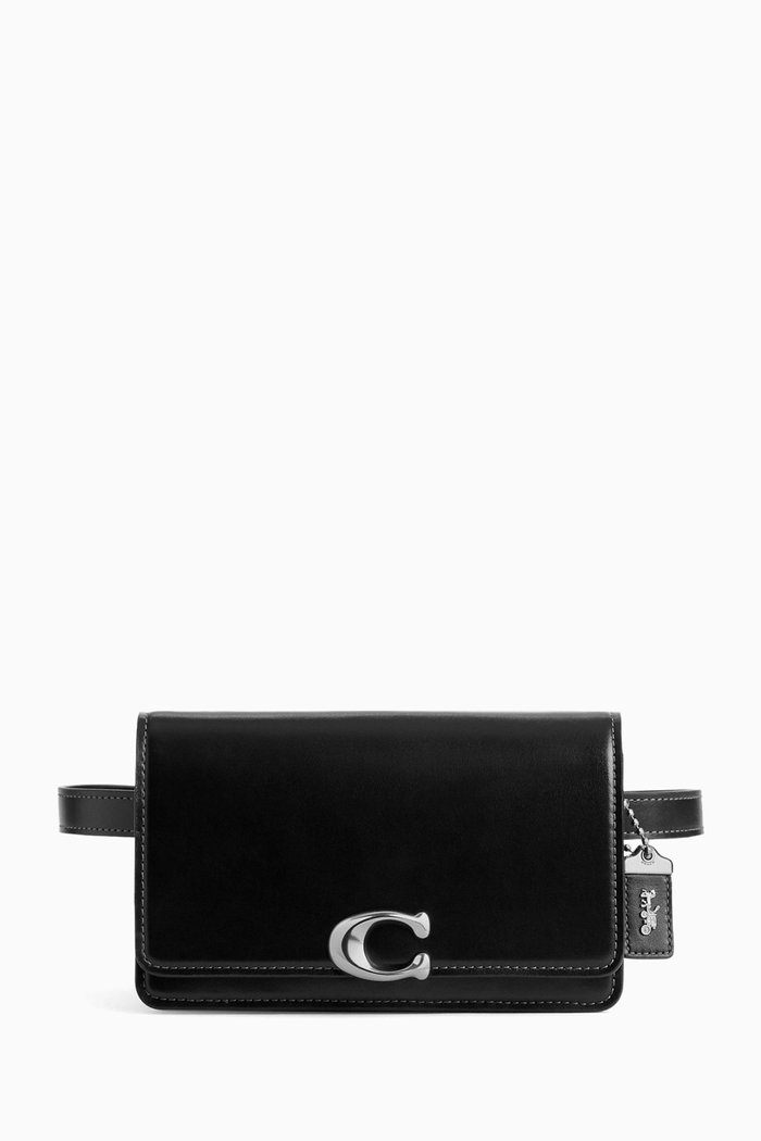 

Bandit Belt Bag in Leather, Black