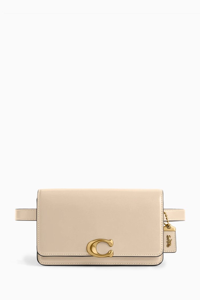 

Bandit Belt Bag in Leather, White