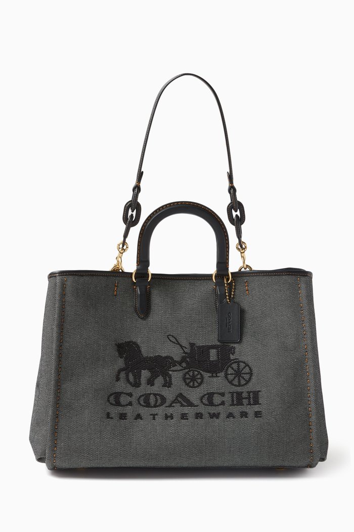 

Reese Tote Bag in Canvas, Black