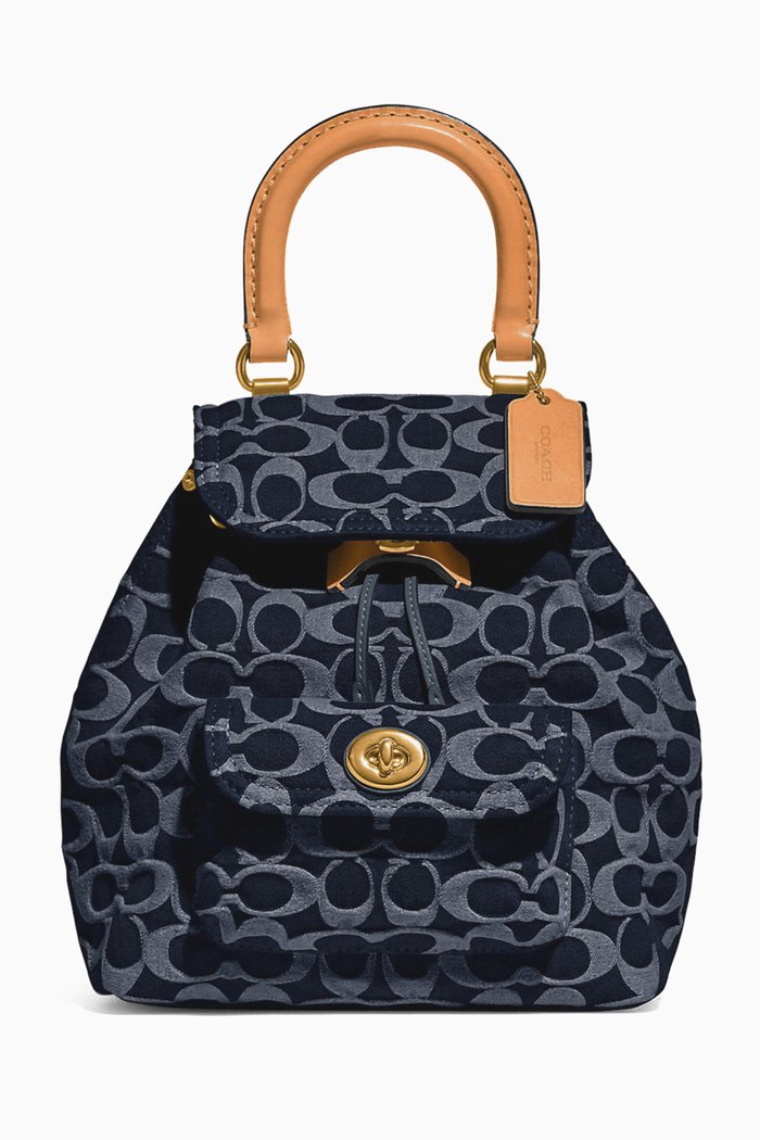 

Riya Backpack 21 in Signature Denim, Blue