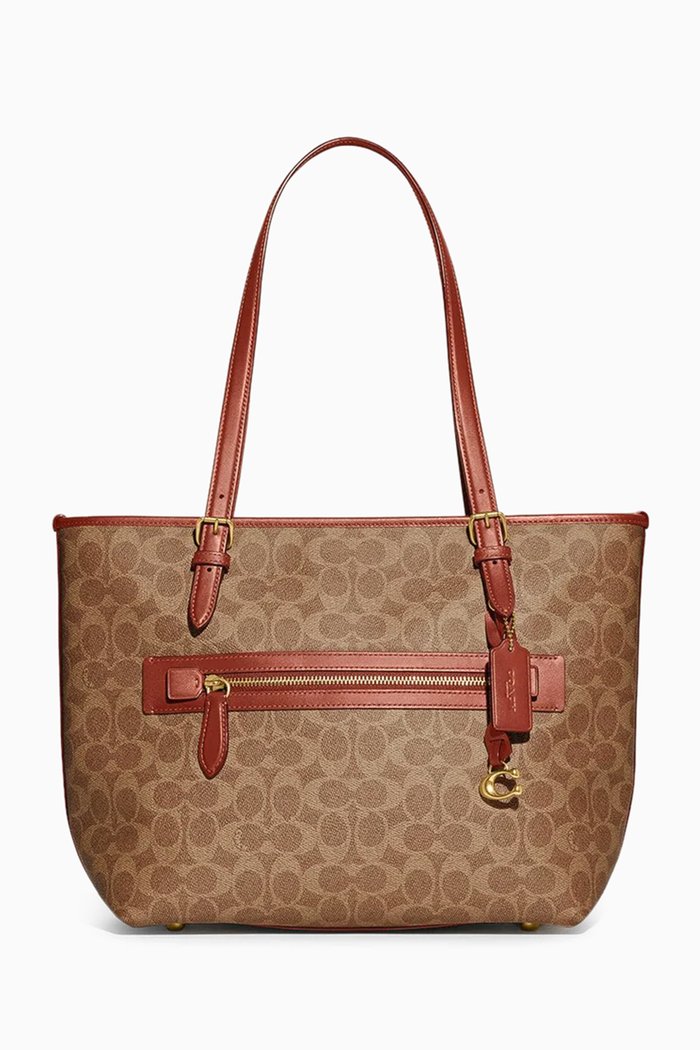 

Taylor Tote Bag in Signature Canvas, Multicolour