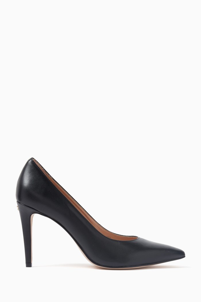 

Skyler Pumps in Leather, Black