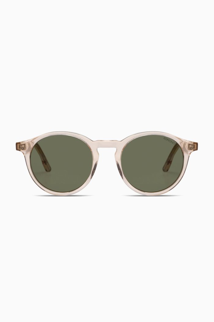 

Archie Round Sunglasses in Acetate, Colourless