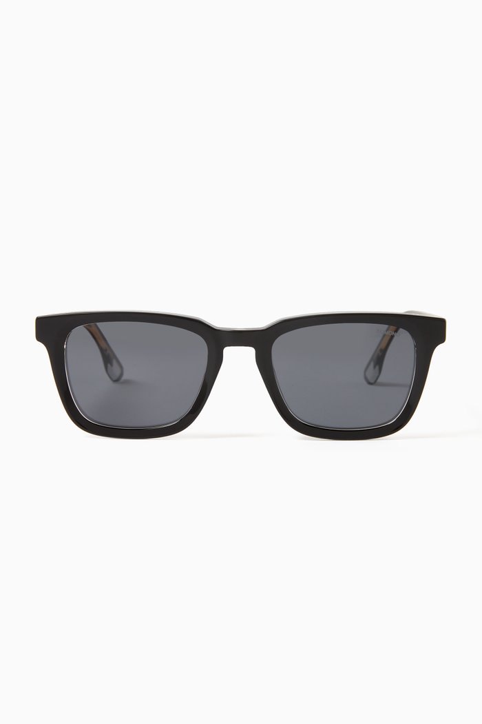 

Parker Square Sunglasses in Acetate, Brown