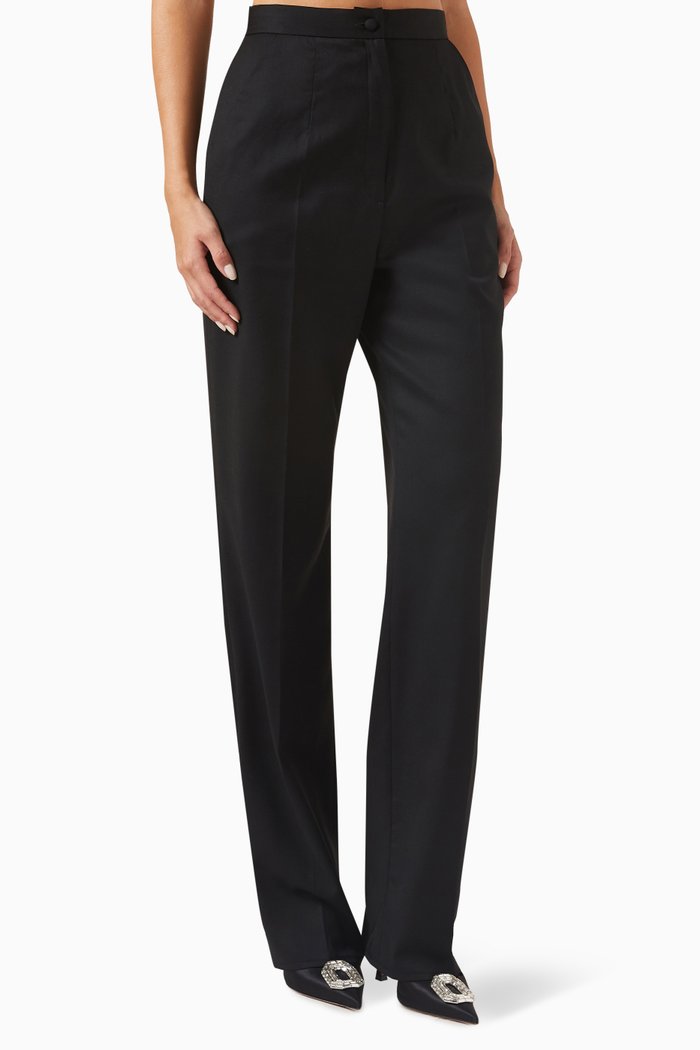 Fran Pants in Wool, Black