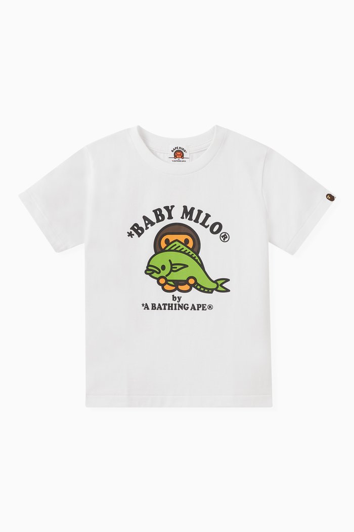 

Milo Graphic-print T-shirt in Cotton, White