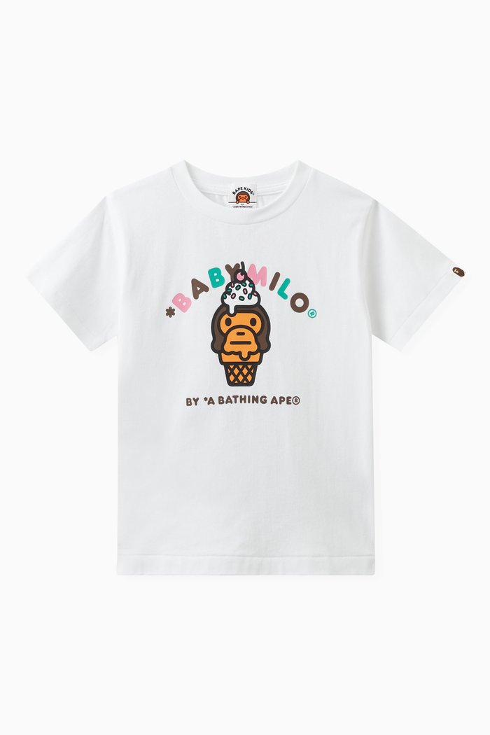 

Baby Milo Ice Cream T-shirt in Cotton-jersey, White