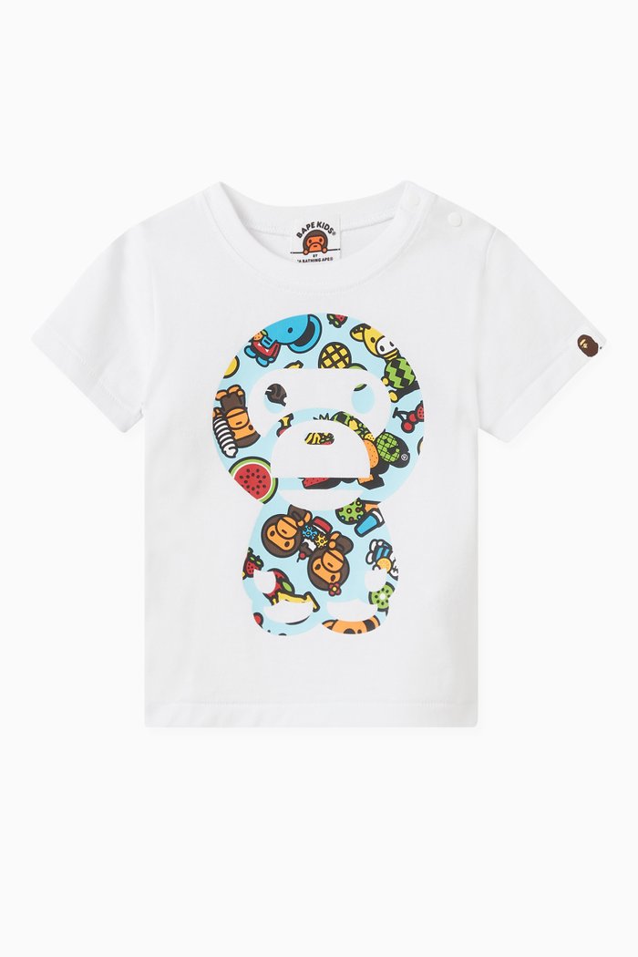 Baby Milo Graphic-print T-shirt in Cotton, White