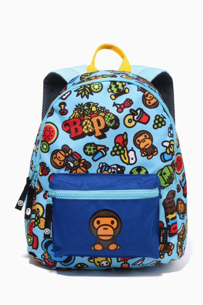 Baby Milo Mixed Fruit Daypack in Canvas, Multicolour