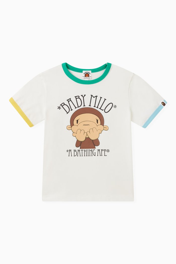 

Graphic-print T-shirt in Cotton, White