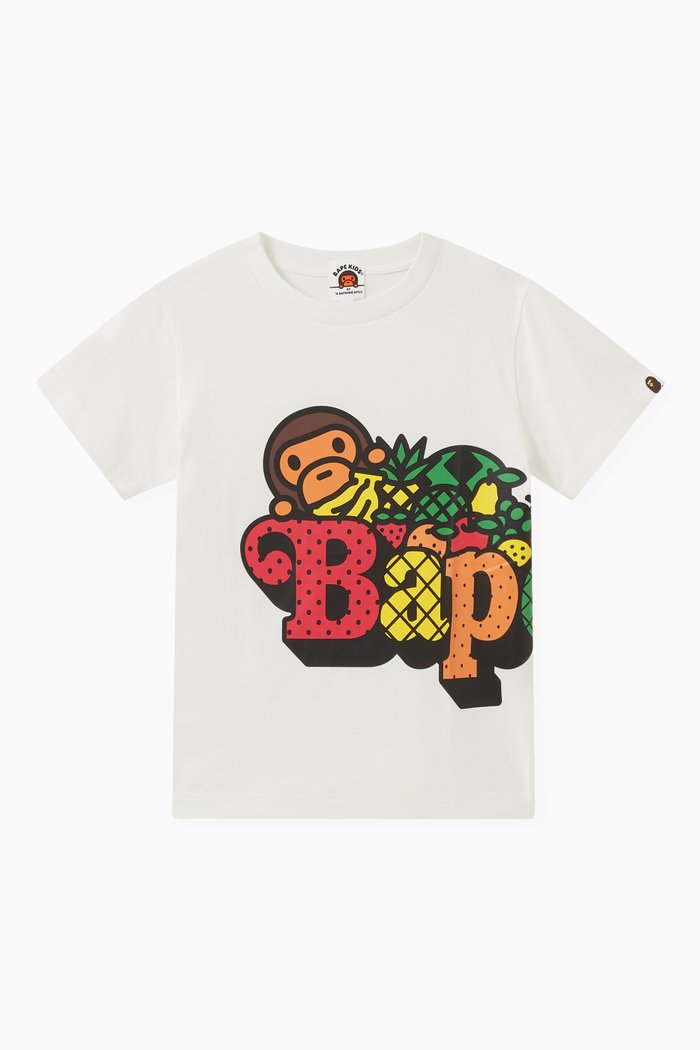 

Milo Graphic-print T-shirt in Cotton, White