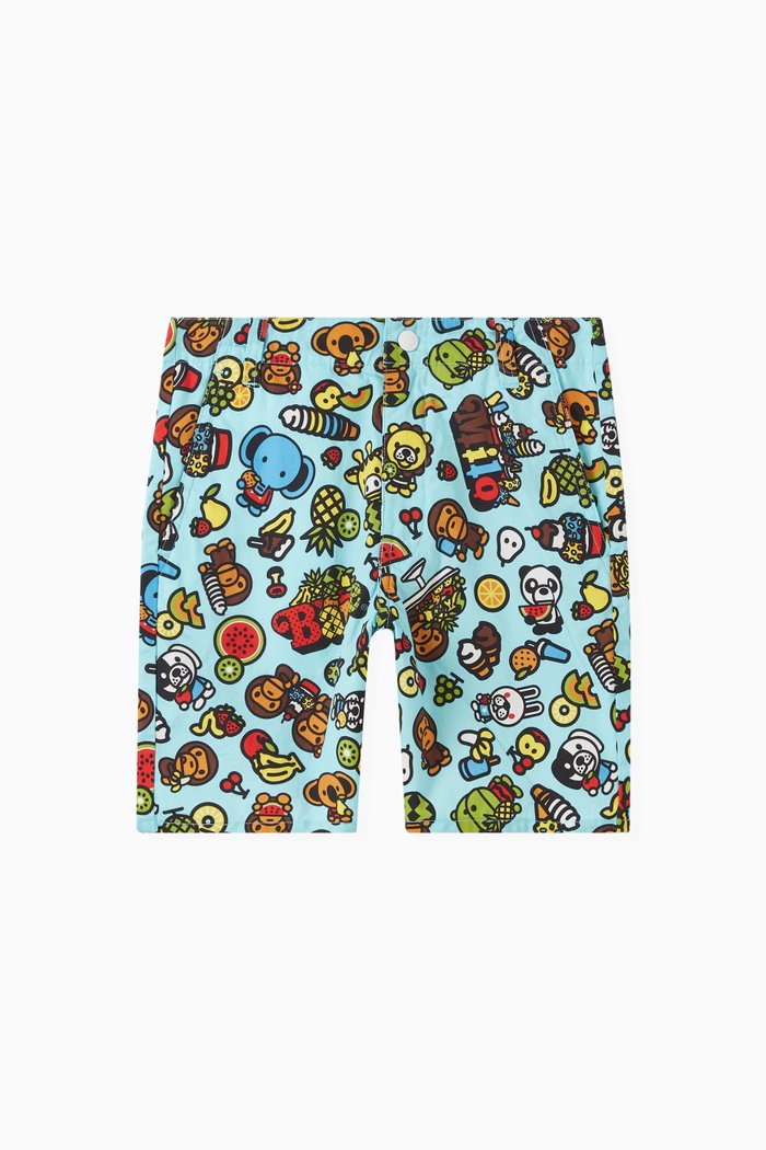 Baby Milo Shorts in Cotton, Multicolour