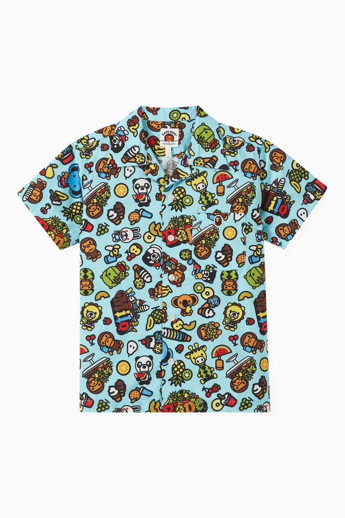 Baby Milo Shirt in Cotton, Multicolour