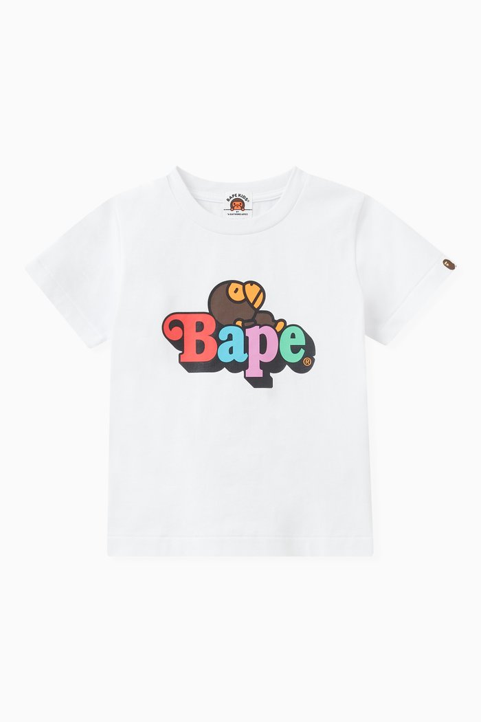

Colors Milo Logo T-shirt in Cotton, White