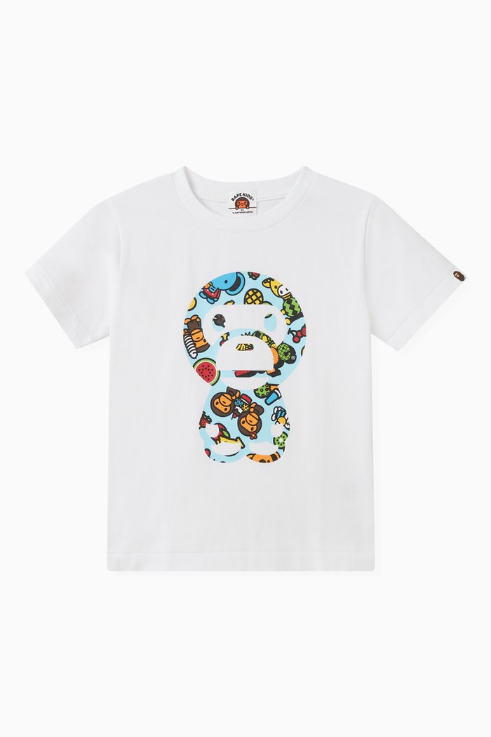 

Baby Milo T-shirt in Cotton, White