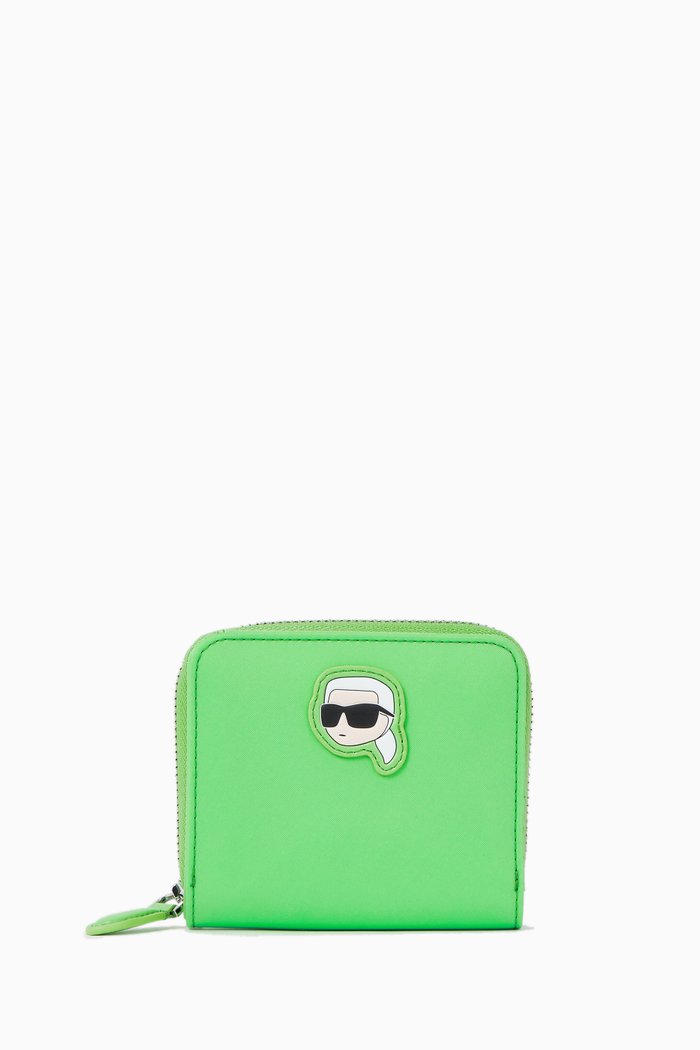 

K/IKONIK Wallet in Nylon, Green
