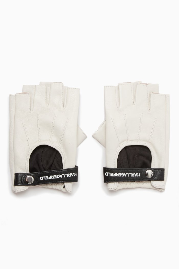 

K/Essential Gloves in Goat Leather, White