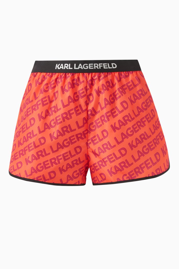 

Varsity Logo Shorts, Red