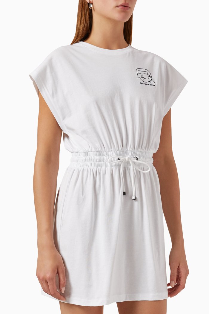 

Ikonik 2.0 Beach Dress in Jersey, White