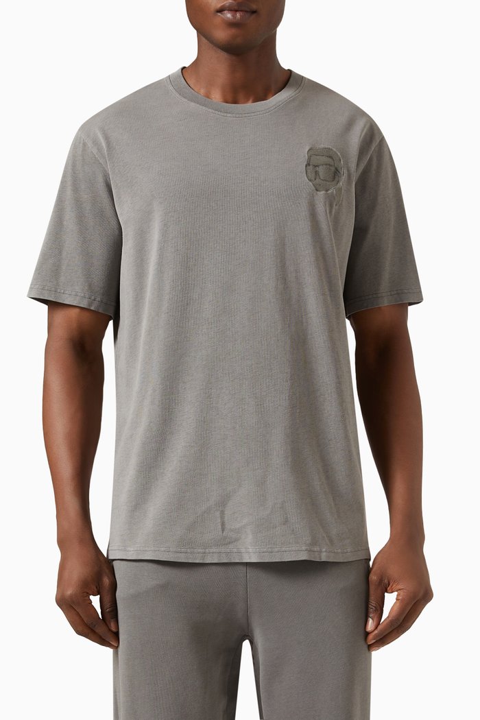 

Ikonic 2.0 T-shirt in Cotton Jersey, Grey