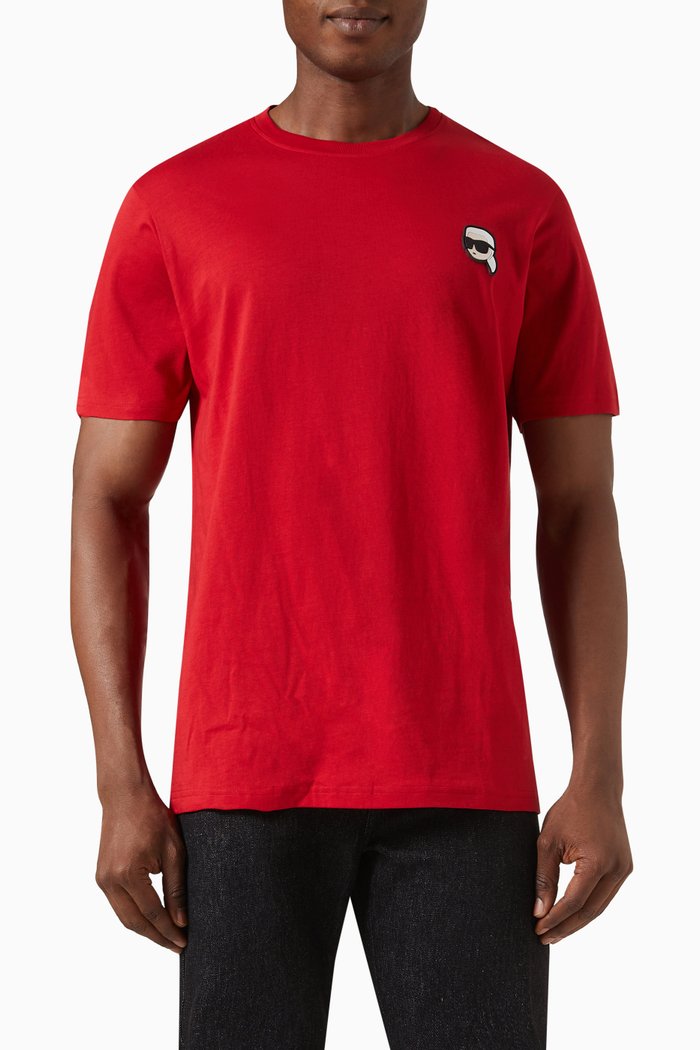 

Mini Ikonic 2.0 T-shirt in Cotton Jersey, Red