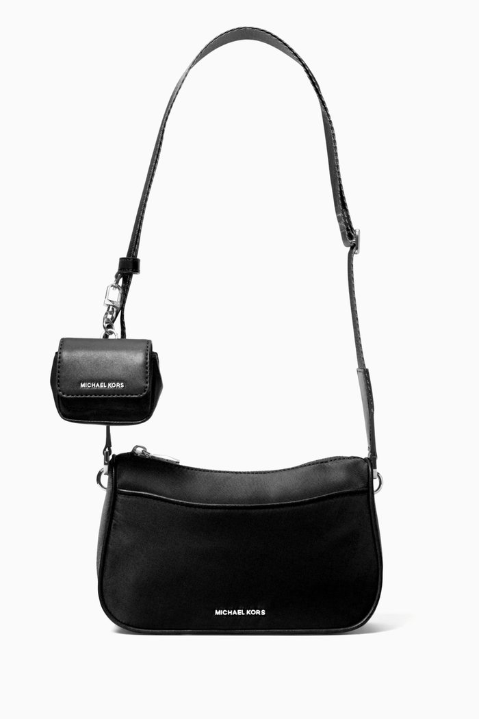 

Jet Set Medium Crossbody Bag with Airpods Pro® Case in Nylon Gabardine, Black