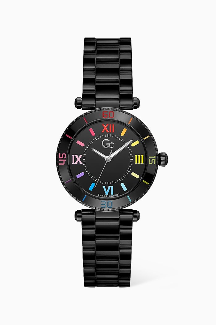 

Limited Edition Muse Ceramic Quartz Watch, 34mm, Black