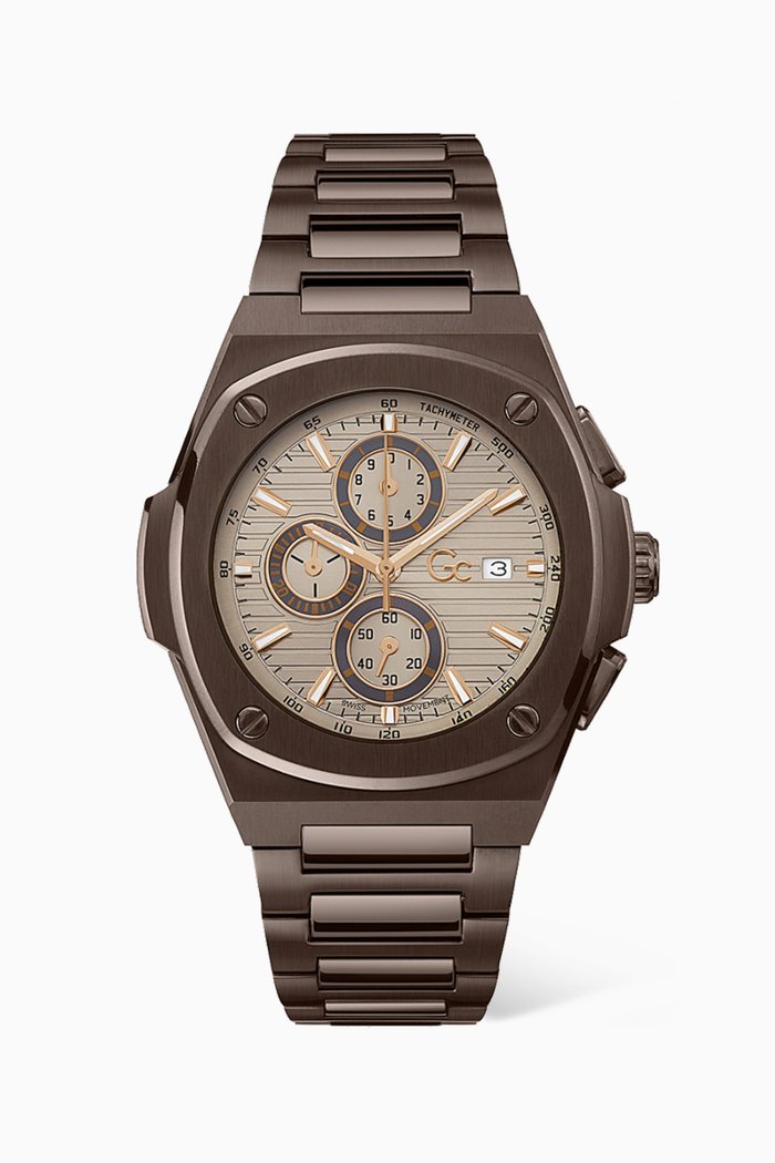 

Coussin Shape Chrono Watch, 44mm, Neutral