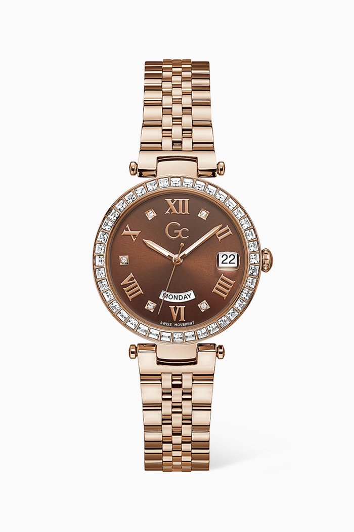 

Flair Quartz Watch, 34mm, Brown