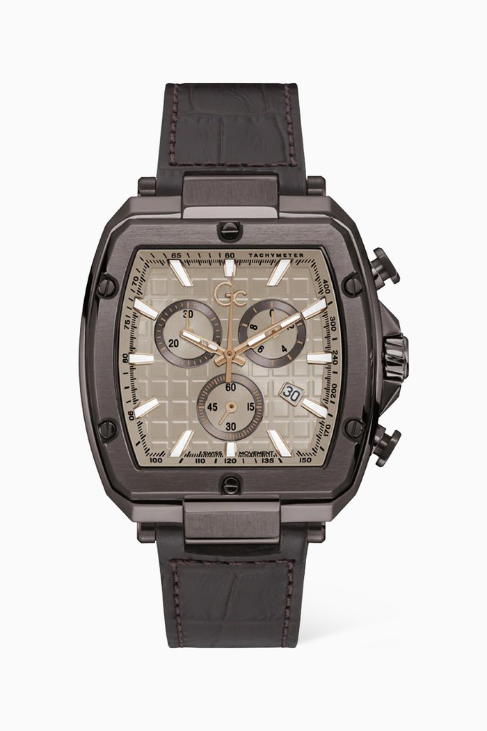 

Spirit Tonneau Chrono Stainless Steel Watch, 44mm, Neutral