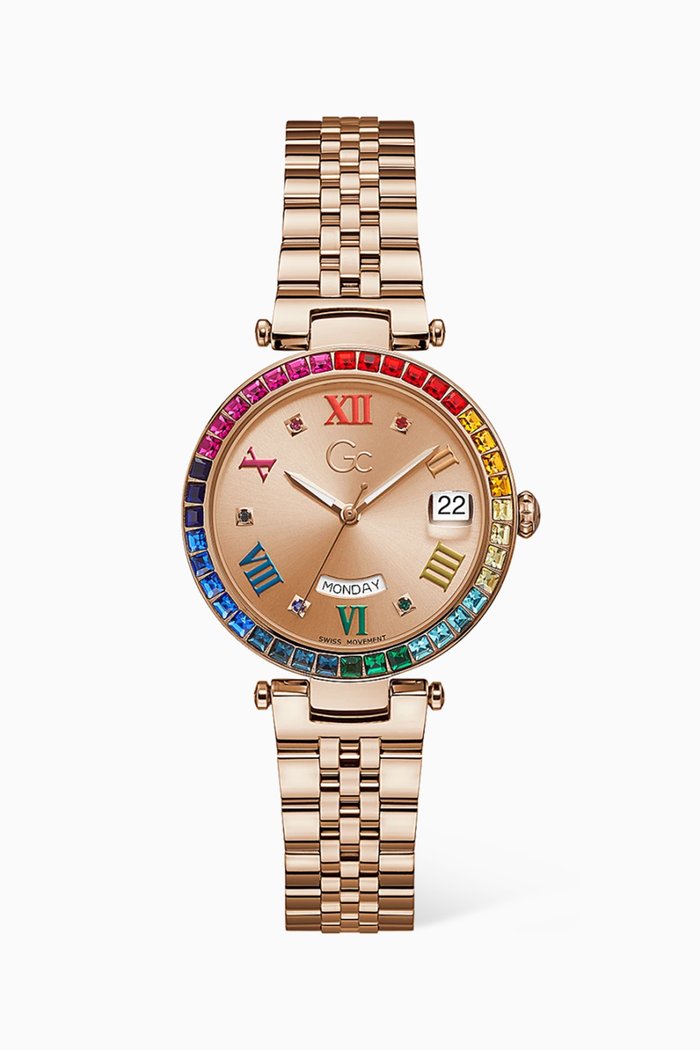 

Limited Edition Flair Quartz Watch, 34mm, Rose gold