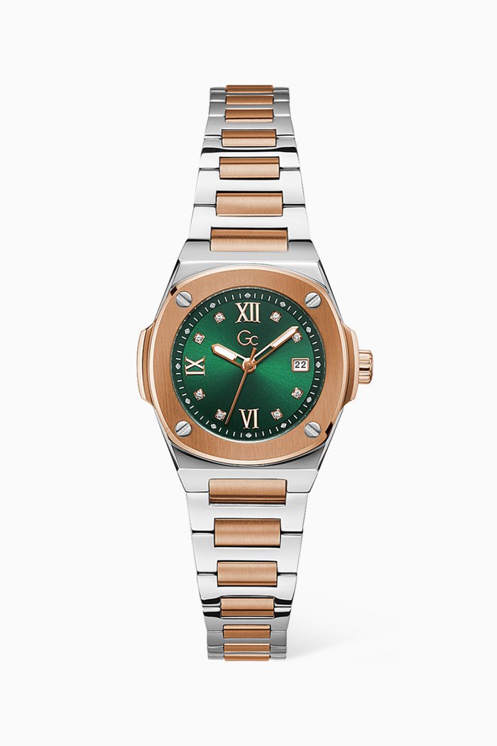 

Coussin Shape Quartz Watch, 30mm, Green