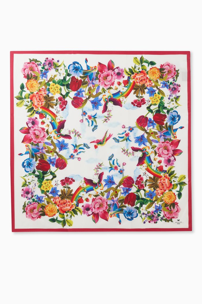 

Destino Scarf in Silk, Multicolour