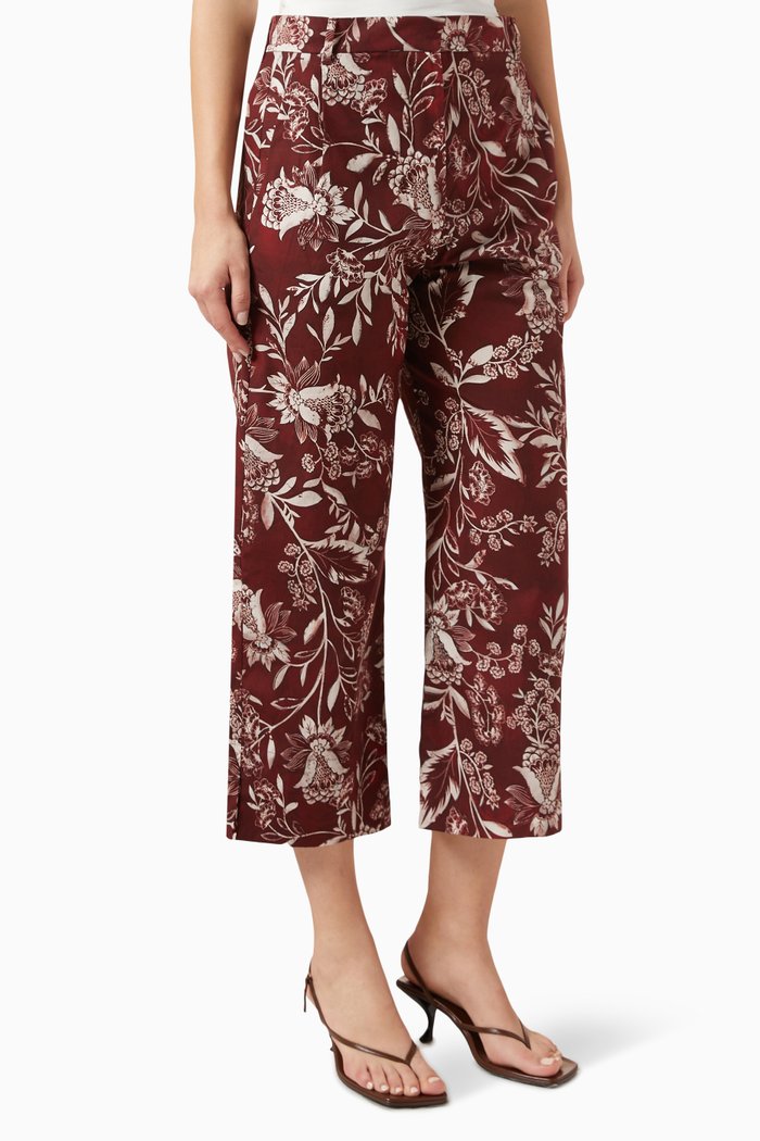

Teresa Pants in Poplin, Red