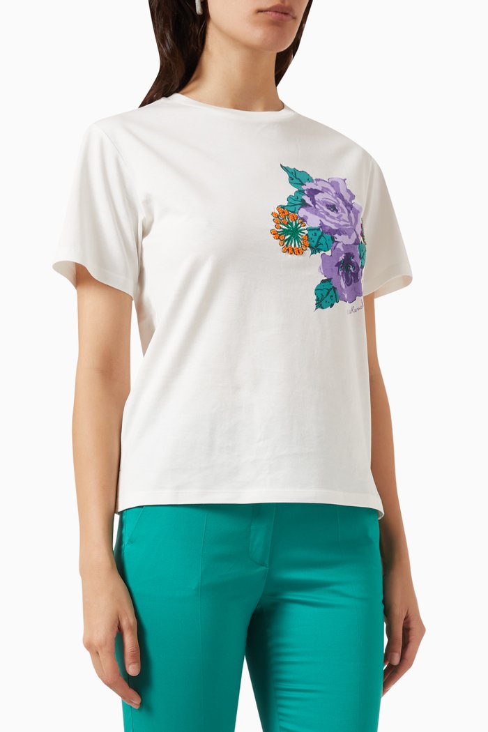 

Luis T-shirt in Cotton, White