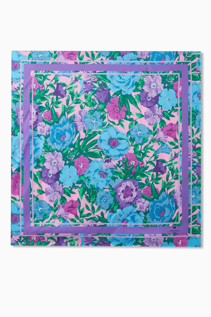 

Siam Scarf in Silk, Pink