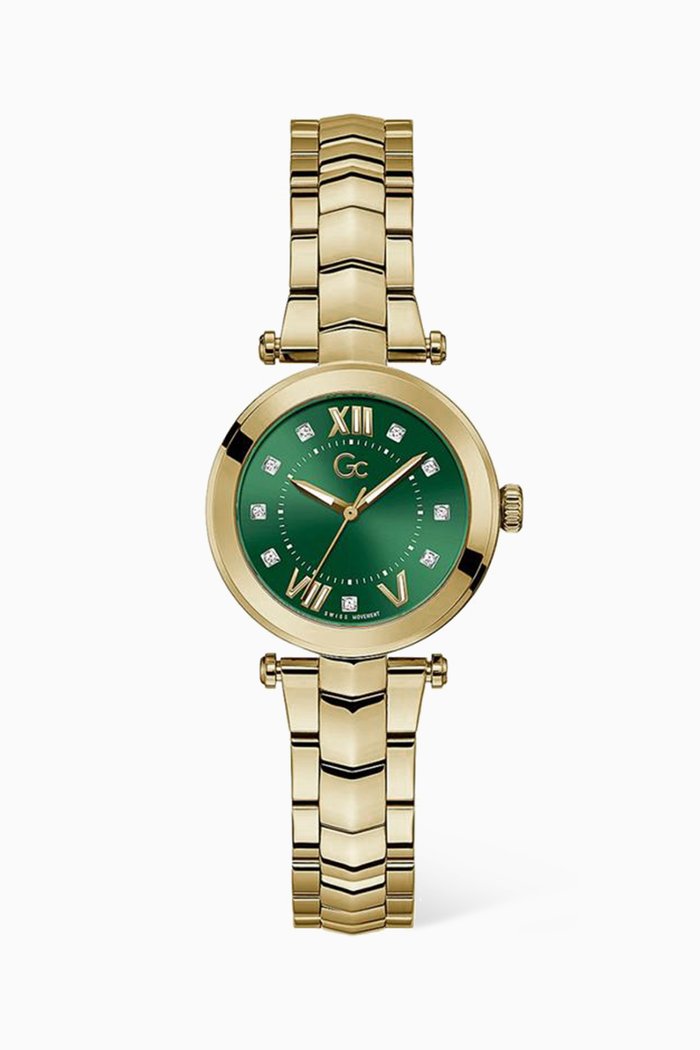 

Illusion Quartz Stainless Steel Watch, 30mm, Green