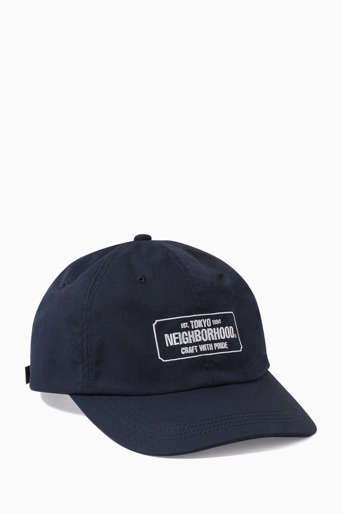 

Embroidered Dad Cap in Cotton, Blue