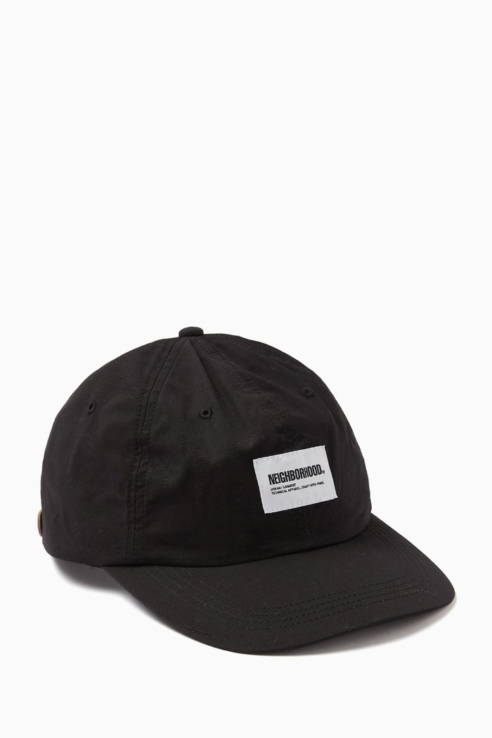 MIL Dad Cap in Cotton, Black